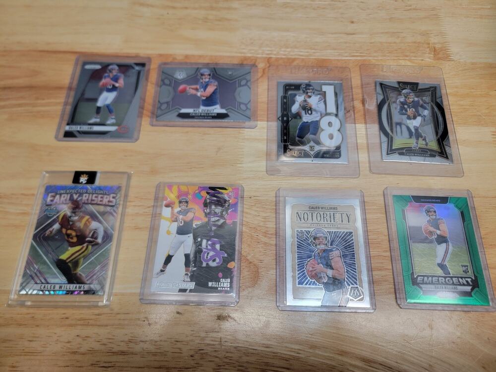Football Card Lot W/Caleb Williams